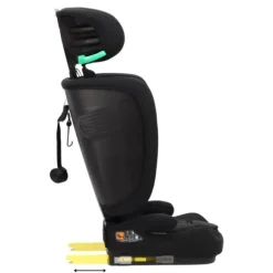 Puck autostoel JIM-black opvouwbaar Groep 1/2/3 (76-150 cm)