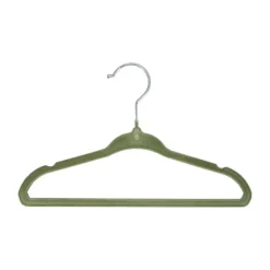 Puck Kledinghanger Velours Ecru (6 stuks)