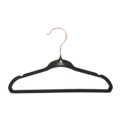 Puck Kledinghanger Velours Ecru (48 stuks)