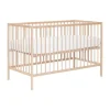 Puck Ledikant Raw Beuken Natural 60x120 cm