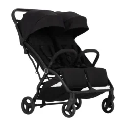 Puck tweeling compact buggy Nicky zwart