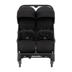 Puck tweeling compact buggy Nicky zwart