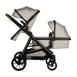 Qute Duo Kinderwagen Q-Twin Jeans Zwart