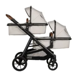 Qute Duo Kinderwagen Q-Twin Jeans Zwart