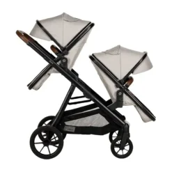 Qute Duo Kinderwagen Q-Twin Jeans Zwart