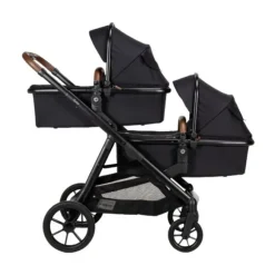 Qute Duo Kinderwagen Q-Twin Jeans Zwart