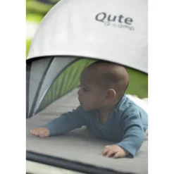 Qute Q-Camp Babytent - Travelcot Black / Desert