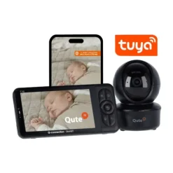 Qute Q-connection Solo zand - WIFI babycamera - Babyfoon