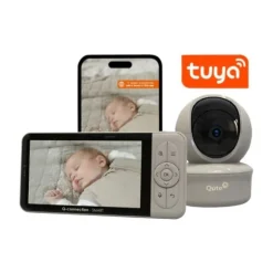 Qute Q-connection Solo zand - WIFI babycamera - Babyfoon