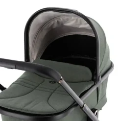 Qute Q-Rider Plus Kinderwagen - Denim Blue | Kidsriver Curve Autostoel - Black