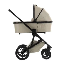 Qute Q-Rider Plus Kinderwagen - Denim Blue | Kidsriver Curve Autostoel - Black