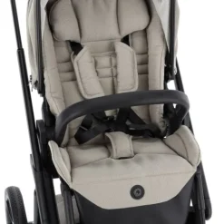 Qute Q-Rider Plus Kinderwagen - Denim Blue | Kidsriver Curve Autostoel - Black