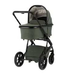 Qute Q-Rider Plus Kinderwagen - Denim Blue | Kidsriver Curve Autostoel - Black