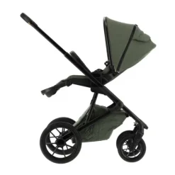 Qute Q-Rider Plus Kinderwagen - Denim Blue | Kidsriver Curve Autostoel - Black