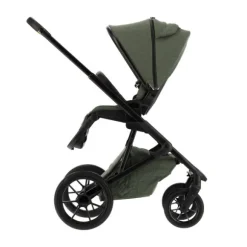 Qute Q-Rider Plus Kinderwagen - Denim Blue | Kidsriver Curve Autostoel - Black