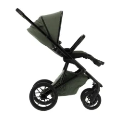 Qute Q-Rider Plus Kinderwagen - Denim Blue | Kidsriver Curve Autostoel - Black