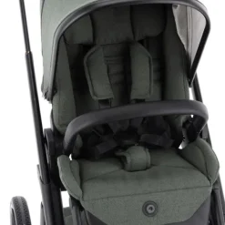 Qute Q-Rider Plus Kinderwagen - Denim Blue | Kidsriver Curve Autostoel - Black