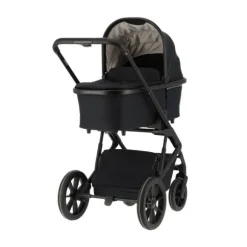 Qute Q-Rider Plus Kinderwagen - Denim Blue | Kidsriver Curve Autostoel - Black