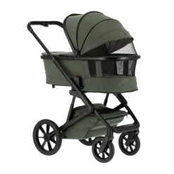 Qute Q-Rider Plus Kinderwagen - Denim Blue | Kidsriver Curve Autostoel - Black