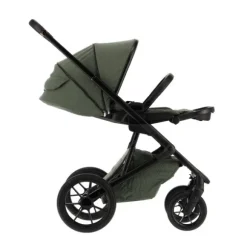 Qute Q-Rider Plus Kinderwagen - Denim Blue | Kidsriver Curve Autostoel - Black