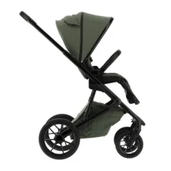 Qute Q-Rider Plus Kinderwagen - Denim Blue | Kidsriver Curve Autostoel - Black