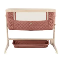 Qute Q-wiggle electric Co-Sleeper cream - white wash