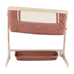 Qute Q-wiggle electric Co-Sleeper cream - white wash