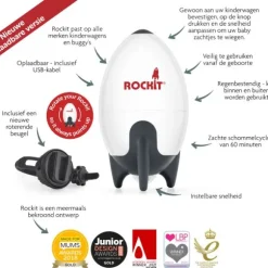 Rockit Baby Rocker Oplaadbaar