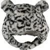Sarlini Muts Fake Fur Panther Sand 6-12 maanden