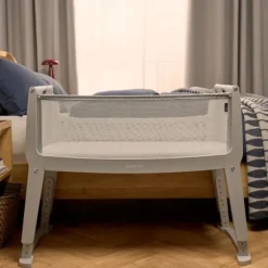 Snuz Bedside Crib SnuzPod Studio London Navy