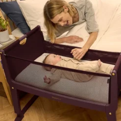Snuz Bedside Crib SnuzPod Studio London Navy