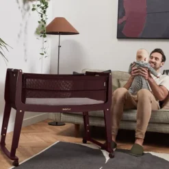 Snuz Bedside Crib SnuzPod Studio London Navy