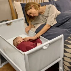 Snuz Bedside Crib SnuzPod Studio London Navy