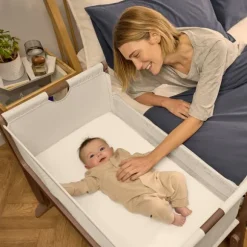 Snuz Bedside Crib SnuzPod Studio London Navy