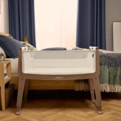 Snuz Bedside Crib SnuzPod Studio London Navy
