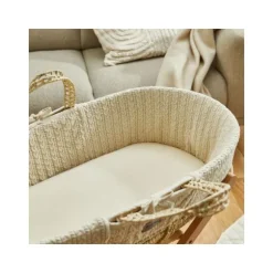 Snuz Hoeslaken Moses Mandje Linen