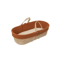 Snuz Moses Mandje En Matras Organic Knitted Terracotta