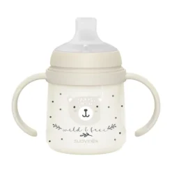 Suavinex Wild & Free Beker Met Handvaten - 150ml - 6Mnd+ - Blauw