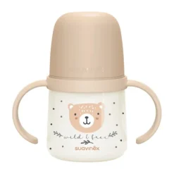 Suavinex Wild & Free Beker Met Handvaten - 150ml - 6Mnd+ - Blauw