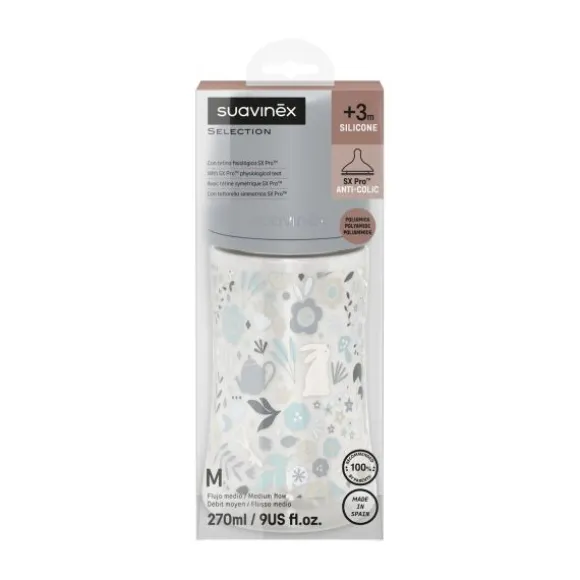 Suavinex Wonderland SX Pro Fles - Slow Flow - 150ml - Blauw