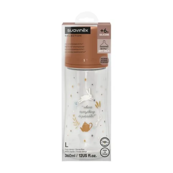 Suavinex Wonderland SX Pro Fles - Slow Flow - 150ml - Blauw
