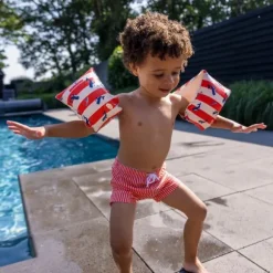 Swim Essentials Exclusive Zwembandjes Rose Gold Leopard (2-6 jaar)