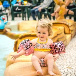 Swim Essentials Exclusive Zwembandjes Yellow Circus (0-2 jaar)