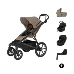 Thule Urban Glide 4 Kinderwagen 4‑in‑1 – Complete Bundel – Beige