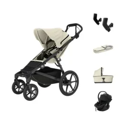 Thule Urban Glide 4 Kinderwagen 3‑in‑1 – Basis Bundel – Beige