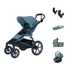Thule Urban Glide 4 Kinderwagen 3‑in‑1 – Basis Bundel – Beige
