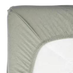 Timboo Hoeslaken Ledikant - 60 x 120 cm - Daisy White