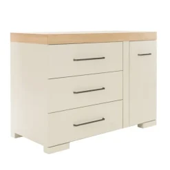 TWF Babykamer Galaxy 3-delig Ledikant 60 x 120 - Commode XL - Hanglegkast