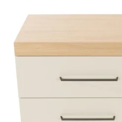 TWF Babykamer Galaxy 3-delig Ledikant 60 x 120 - Commode XL - Hanglegkast