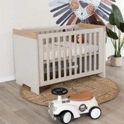 TWF Babykamer Galaxy 3-delig Ledikant 60 x 120 - Commode XL - Hanglegkast